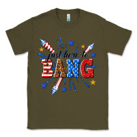 Army Green just here to bang Classic Tee - texasbilliewilder