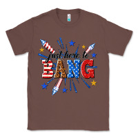 Chestnut just here to bang Classic Tee - texasbilliewilder