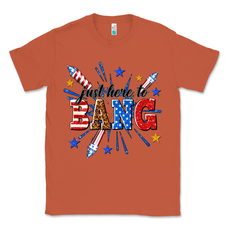 Just Here To Bang Classic Tee by texasbilliewilder | Teevron