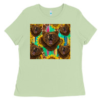 Matcha bear tumbler Ladies Tee - BarkalooDesign