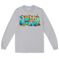 Moon Dust truck coffee cups Long Sleeve Tee - texasbilliewilder