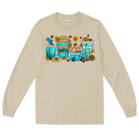 Mushroom truck coffee cups Long Sleeve Tee - texasbilliewilder