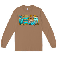 Toasted Coconut truck coffee cups Long Sleeve Tee - texasbilliewilder