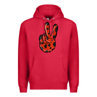 Cardinal Ladybug Peace Sign Premium Hoodie - Jasminsmagicworld