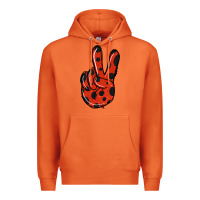 Carrot Ladybug Peace Sign Premium Hoodie - Jasminsmagicworld