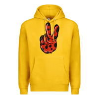 Lemon Ladybug Peace Sign Premium Hoodie - Jasminsmagicworld