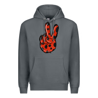 Rock Ladybug Peace Sign Premium Hoodie - Jasminsmagicworld