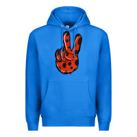True Royal Ladybug Peace Sign Premium Hoodie - Jasminsmagicworld