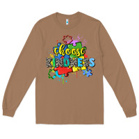 Toasted Coconut choose kindness Long Sleeve Tee - Zillion Design Studio