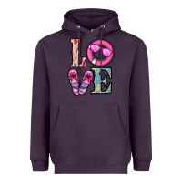 Plum love summer Heavyweight Hoodie - CowhideDigitalArt