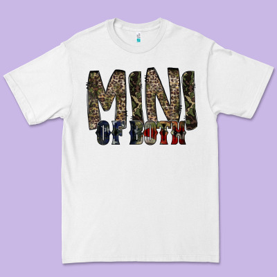 Mini Of Both Premium Tee Designed By Racoondesign