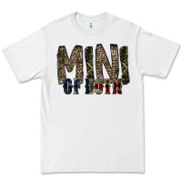 White mini of both Premium Tee - RacoonDesign