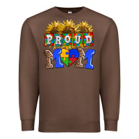 Chestnut proud mom Premium Sweatshirt - AdoDesignShop