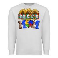 Dove Grey proud mom Premium Sweatshirt - AdoDesignShop