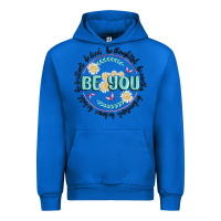 Cobalt be you inspiration Urban Hoodie - MaliasSmallBusiness