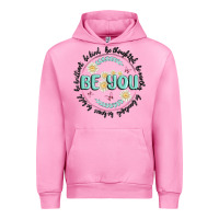 Fuchsia Pink be you inspiration Urban Hoodie - MaliasSmallBusiness