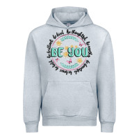 Heather Grey be you inspiration Urban Hoodie - MaliasSmallBusiness