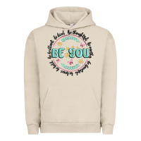 Pigment French Oak be you inspiration Urban Hoodie - MaliasSmallBusiness