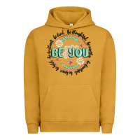 Pigment Peanut Butter be you inspiration Urban Hoodie - MaliasSmallBusiness
