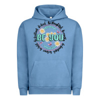 Pigment Pebble Blue be you inspiration Urban Hoodie - MaliasSmallBusiness