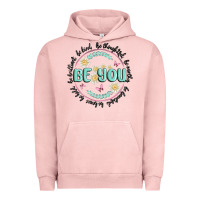 Pigment Salmon be you inspiration Urban Hoodie - MaliasSmallBusiness