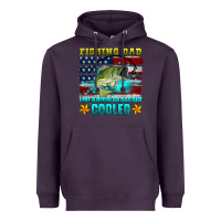 Plum fishing dad like a regular dad but cooler Heavyweight Hoodie - HRA Design Shop