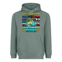 Sage fishing dad like a regular dad but cooler Heavyweight Hoodie - HRA Design Shop