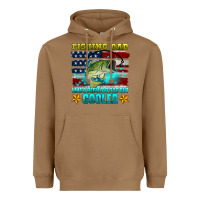 Toasted Coconut fishing dad like a regular dad but cooler Heavyweight Hoodie - HRA Design Shop