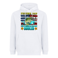 White fishing dad like a regular dad but cooler Heavyweight Hoodie - HRA Design Shop