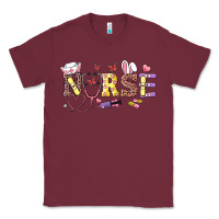 Burgundy easter nurse Classic Tee - RanaPortraitStore