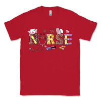 Red easter nurse Classic Tee - RanaPortraitStore