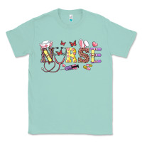 Seafoam easter nurse Classic Tee - RanaPortraitStore