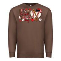 Chestnut it s a tee ball kinda day baseball Premium Sweatshirt - Artiststas