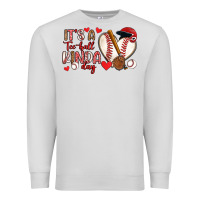 It S A Tee Ball Kinda Day Baseball Premium Sweatshirt | Teevron