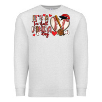 Oatmeal Heather it s a tee ball kinda day baseball Premium Sweatshirt - Artiststas