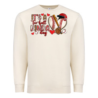 Sandshell it s a tee ball kinda day baseball Premium Sweatshirt - Artiststas