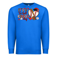True Royal it s a tee ball kinda day baseball Premium Sweatshirt - Artiststas