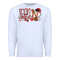 White it s a tee ball kinda day baseball Premium Sweatshirt - Artiststas