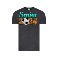 Vintage Black soccer senior 2024 Vintage Tee - BarkalooDesign