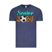Vintage Denim soccer senior 2024 Vintage Tee - BarkalooDesign