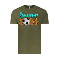 Vintage Olive soccer senior 2024 Vintage Tee - BarkalooDesign