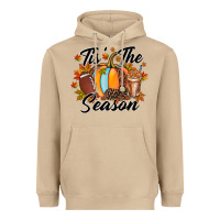 Mushroom tis is season Heavyweight Hoodie - RacoonDesign