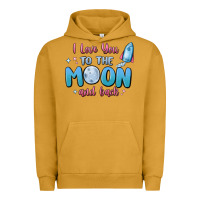 Pigment Peanut Butter i love you to the moon and back Urban Hoodie - MaliasSmallBusiness