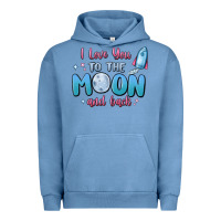 I Love You To The Moon And Back Urban Hoodie | Teevron