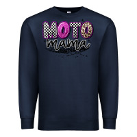Navy moto mama Premium Sweatshirt - Artiststas