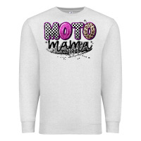 Oatmeal Heather moto mama Premium Sweatshirt - Artiststas