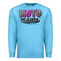 Ocean Blue moto mama Premium Sweatshirt - Artiststas