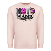 Pale Pink moto mama Premium Sweatshirt - Artiststas