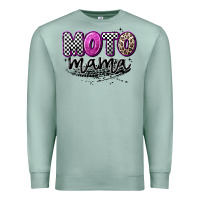 Seafoam moto mama Premium Sweatshirt - Artiststas