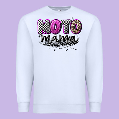 Moto Mama Premium Sweatshirt Designed By Artiststas